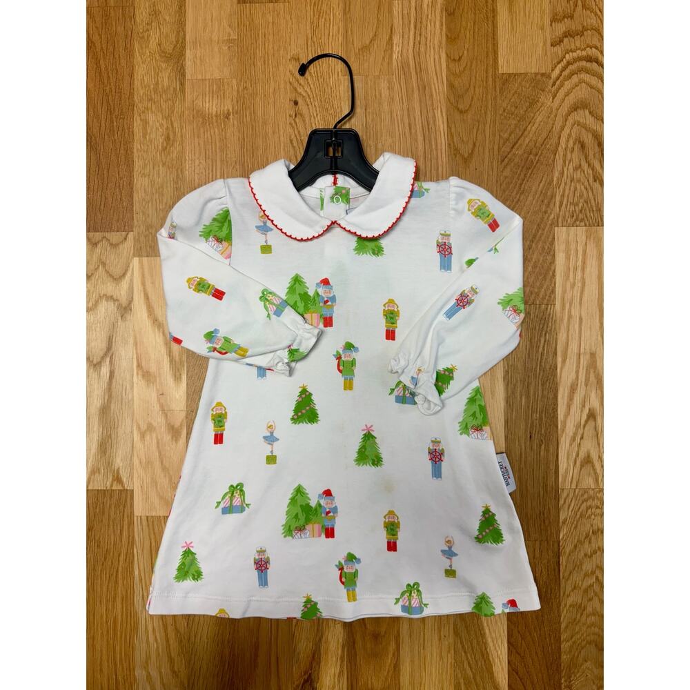 Nantucket Christmas Dress SIZE: 18-24M
